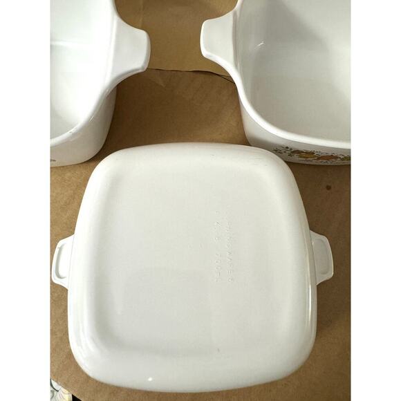 Vintage Petite Pan, Spice of life, Le Persil, Corning Ware 700ML (3 Casseroles) - Picture 5 of 6
